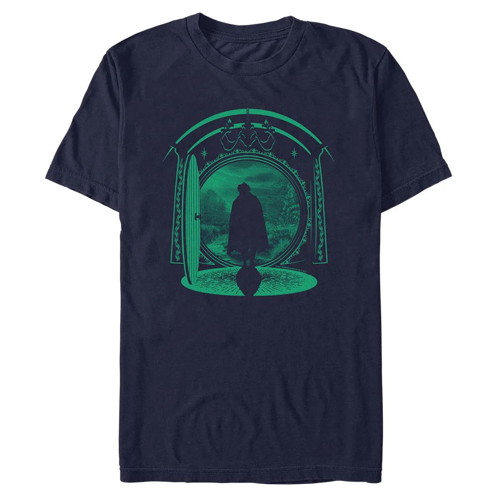 The Lord of the Rings Hobbit Door Silhouette T-Shirt
