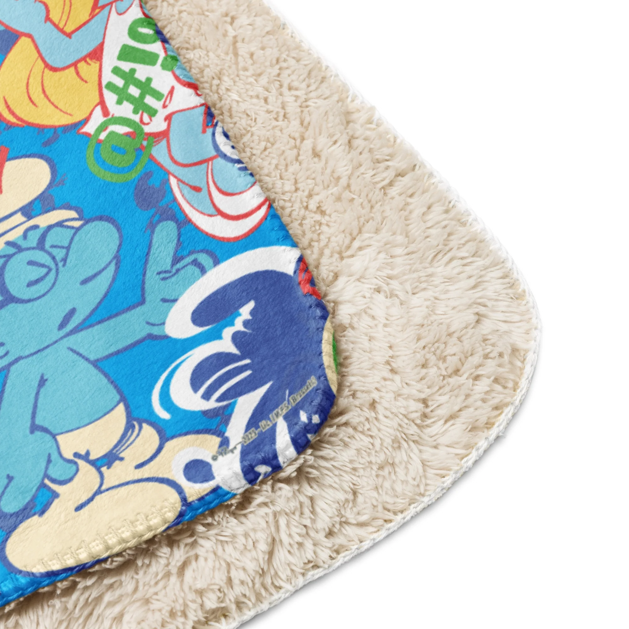 The Smurfs Collage Sherpa Blanket - Image 16