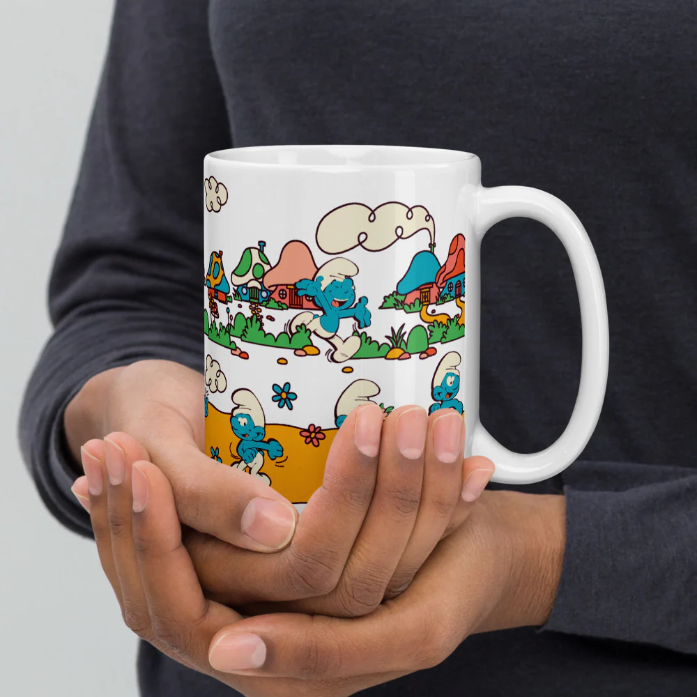 The Smurfs Village White Mug - Image 12