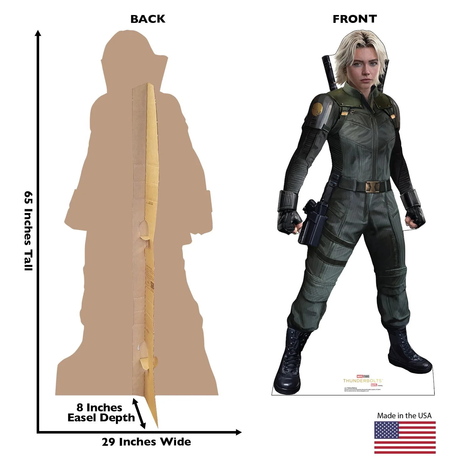 Thunderbolts* Yelena Belova Cardboard Cutout Standee - Image 2