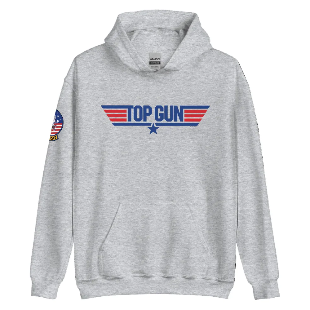 Top Gun Red & Blue Hoodie - Image 4