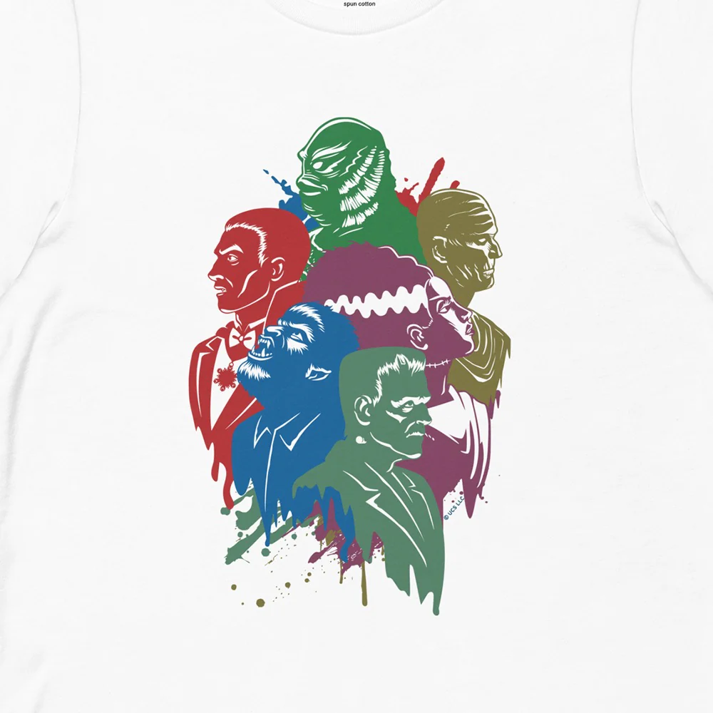 Universal Monsters Mash Up T-Shirt - Image 2