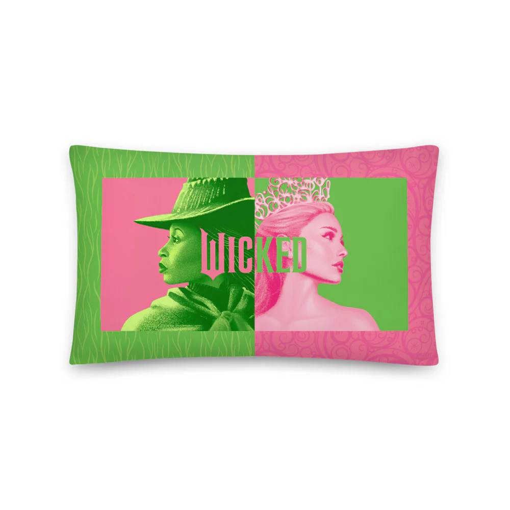 Wicked Elphaba Glinda Pillow - Image 3