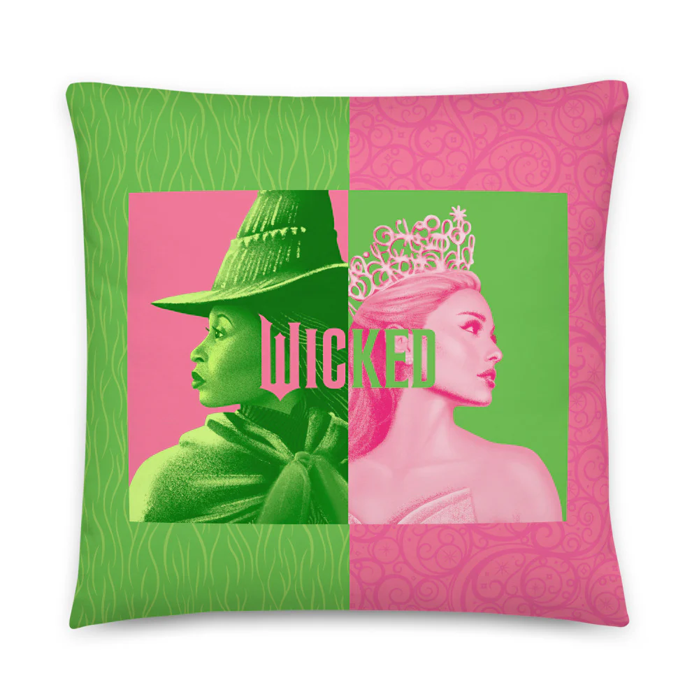 Wicked Elphaba Glinda Pillow - Image 4