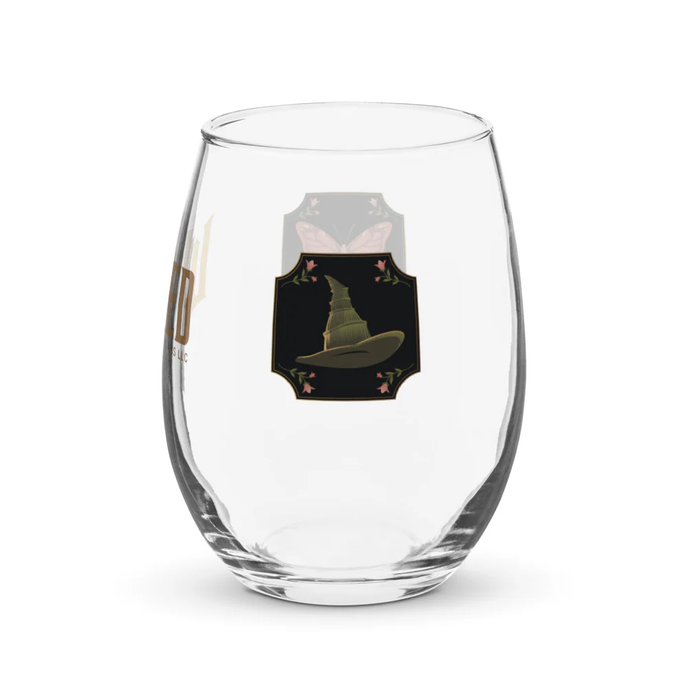 Wicked Enchanted Elements Elphaba & Glinda Stemless Stemless Wine Glass - Image 2
