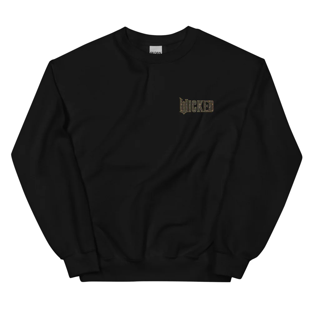 Wicked Enchanted Elements Elphaba Thropp Fleece Crewneck Sweatshirt - Image 2