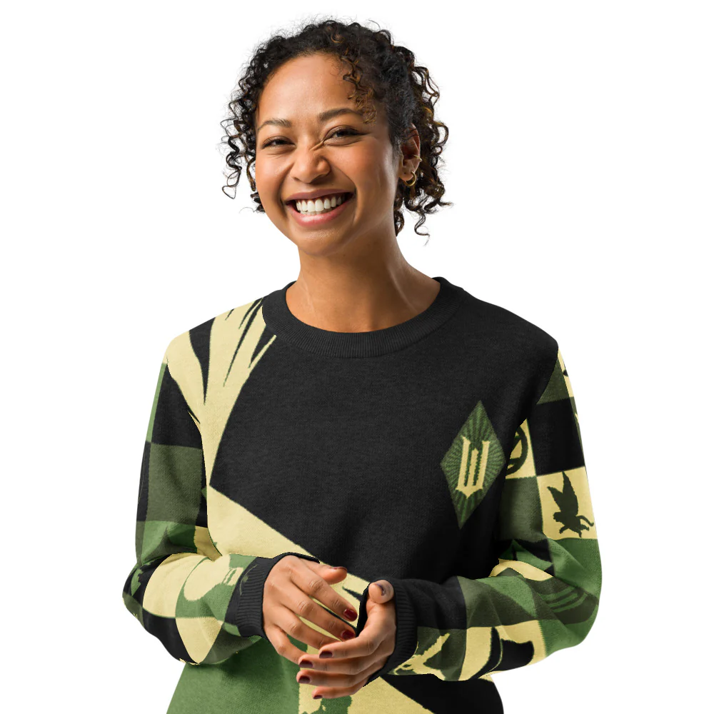 Wicked: For Good Knit Holiday Sweater of Emerald City - Image 3