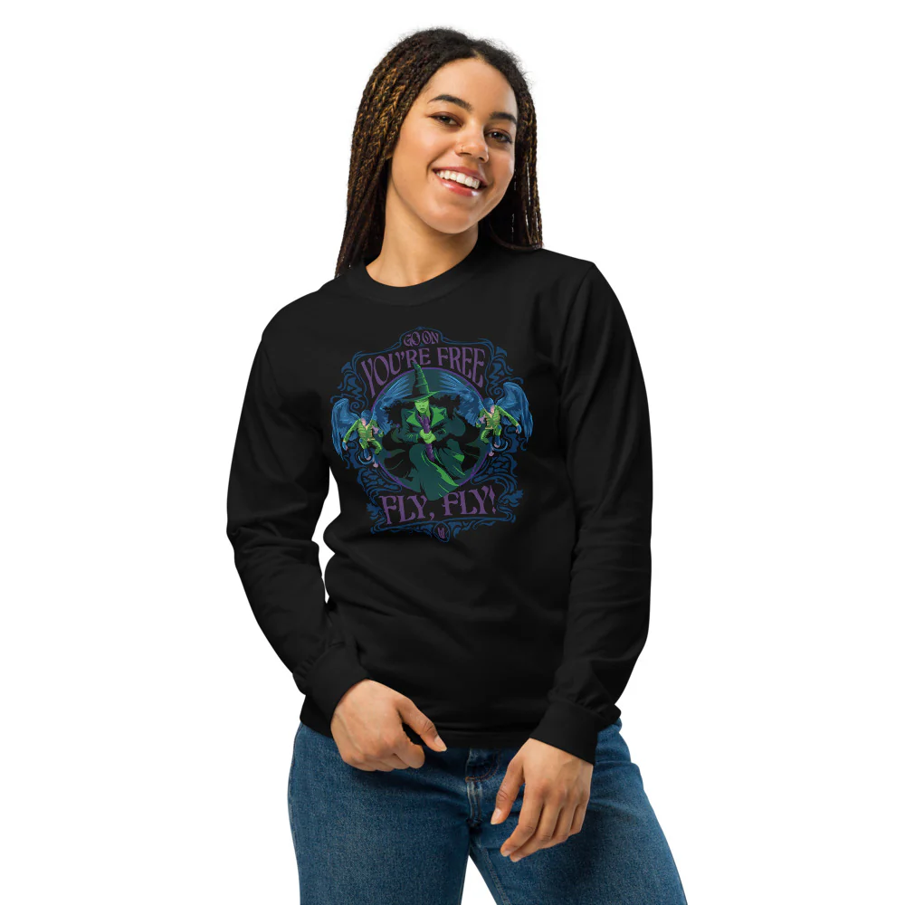 Wicked: For Good Long Sleeve T-Shirt "You're Free" - Image 2