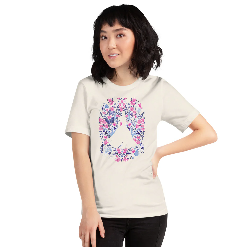 Wicked: For Good T-Shirt "Glinda Floral" - Image 3