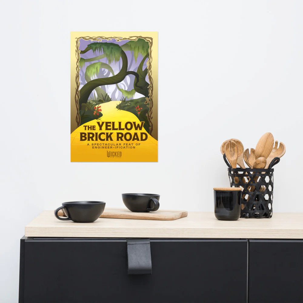 Wicked: For Good The Yellow Brick Road Premium Poster - Image 2