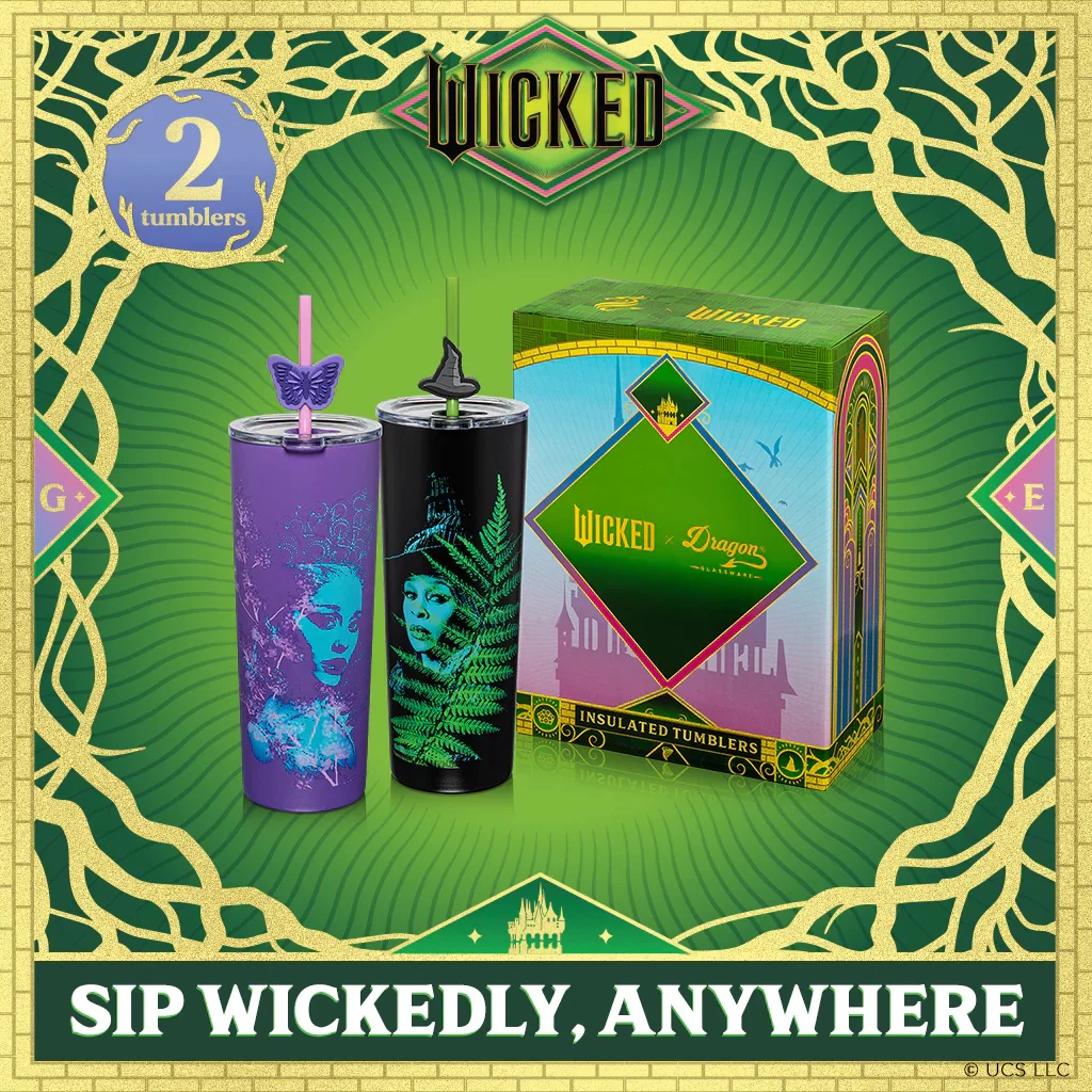 Wicked For Good Tumblers - 24 oz Set of 2 - Image 2