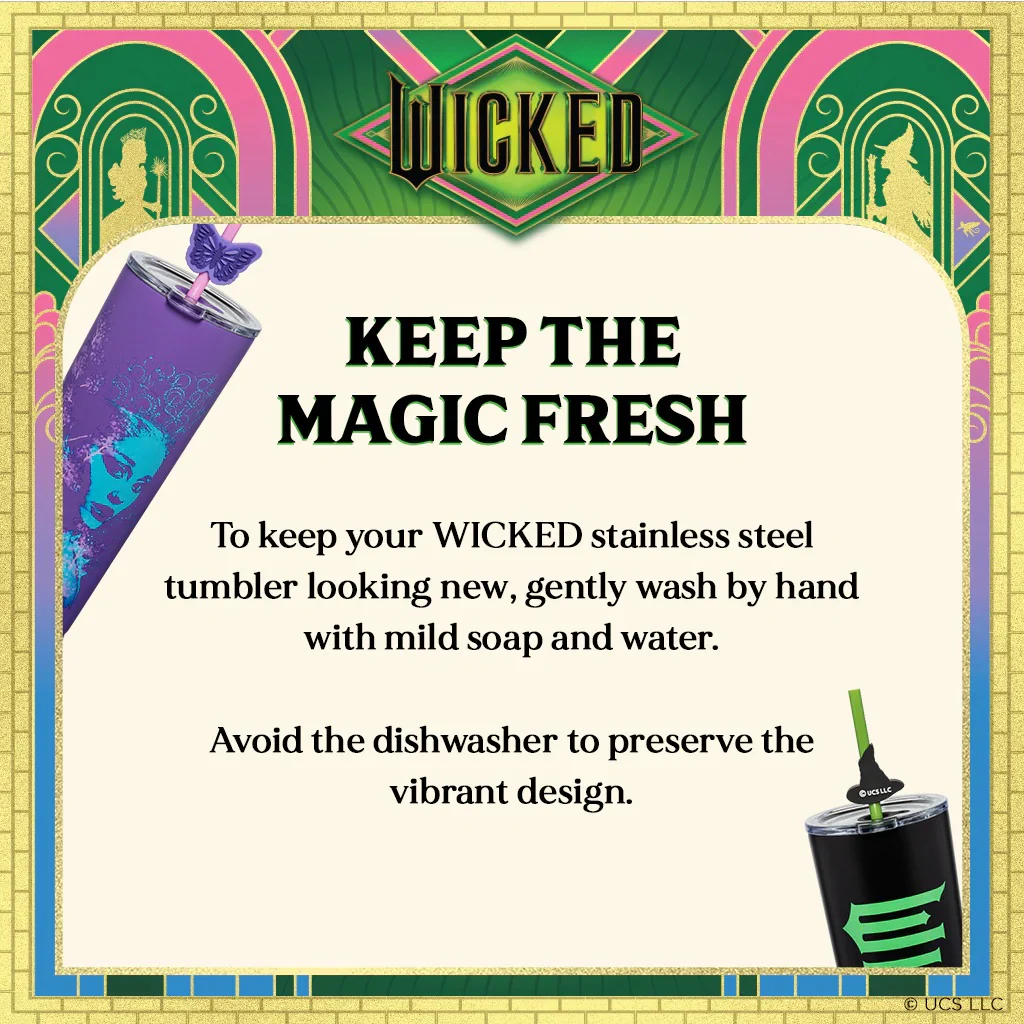 Wicked For Good Tumblers - 24 oz Set of 2 - Image 8