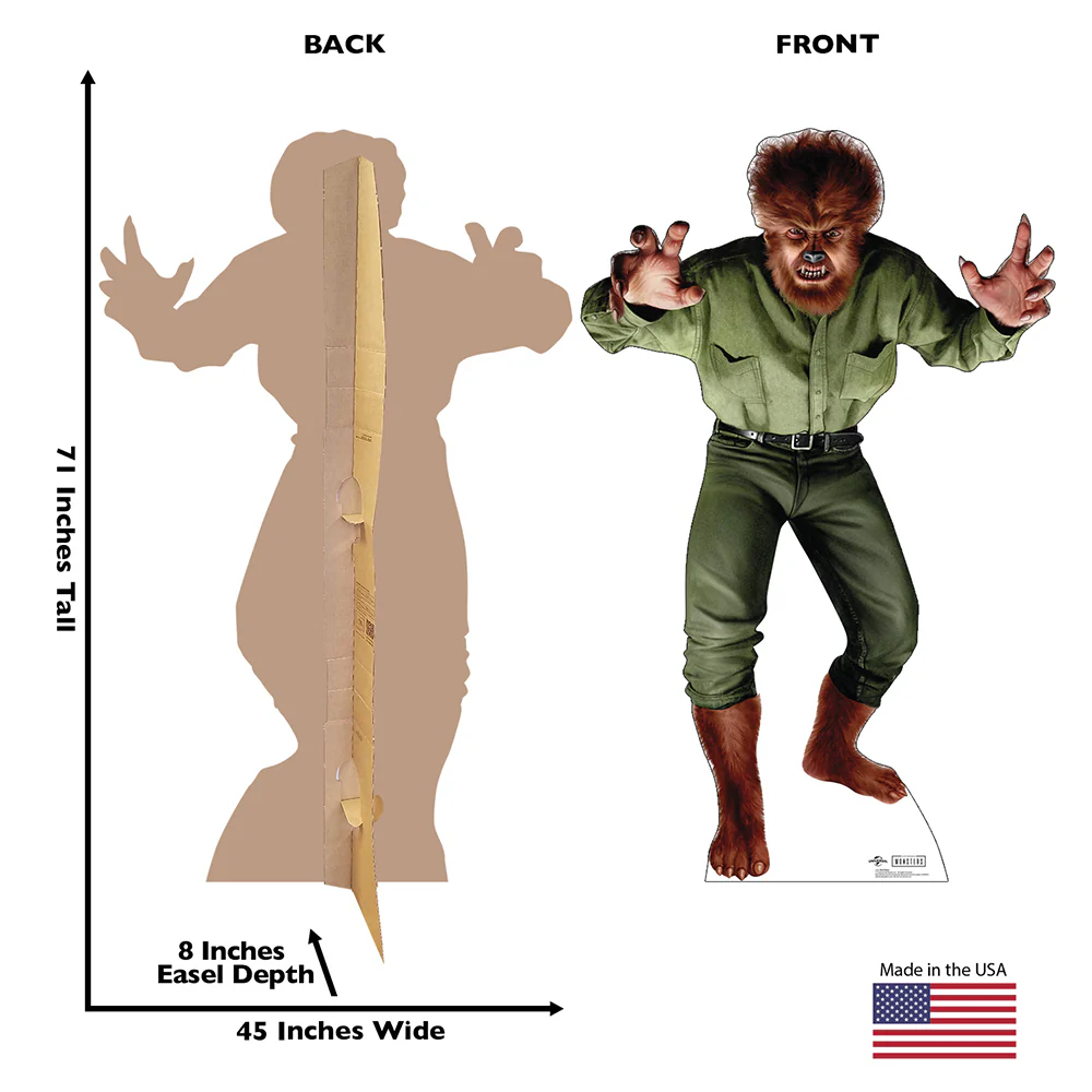 Wolf Man Cardboard Cutout Standee - Image 3