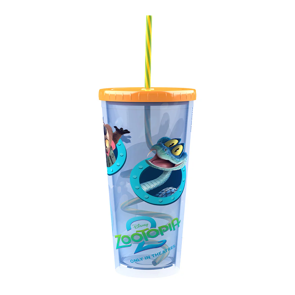 Zootopia 2 Tumbler with Curly Straw - Image 7